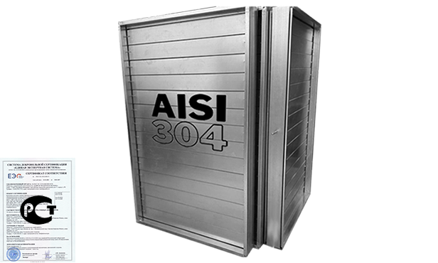 AISI — Коррозионностойкие КЛАПАНЫ из нержавеющей стали ПО ИНДИВИДУАЛЬНЫМ РАЗМЕРАМ
